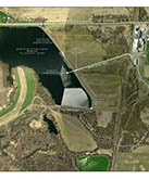 US Gypsum Company, Reservoir Dam